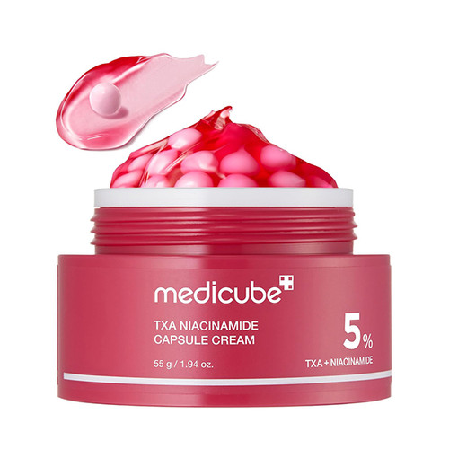 کرم کپسولی ضد لک ترانگزامیک اسید و نیاسینامید مدی کیوب